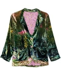 Yavi - Veste Boutonnée À Poches - Lyst