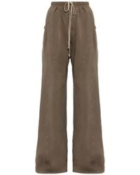 Rick Owens - Wide-Leg Drawstring Trousers - Lyst