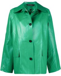 Kassl - Coated Button-up Jacket - Lyst