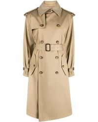 Polo Ralph Lauren - Double-breasted Belted Trench Coat - Lyst