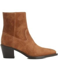 Stuart Weitzman - 60Mm Tate Suede Boots - Lyst