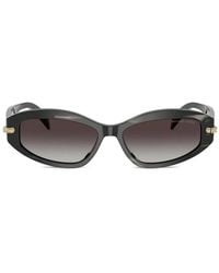 Michael Kors - Geometric-Frame Sunglasses - Lyst