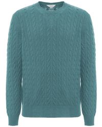 Malo - Cable-Knit Cashmere Sweater - Lyst
