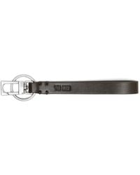 Yu Mei - Logo-Debossed Leather Key Fob - Lyst