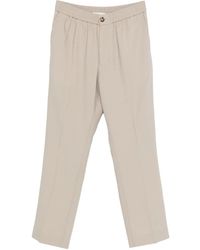 Ami Paris - Pantaloni Con Vita Elasticizzata - Lyst