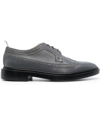 Thom Browne - Almond-toe Leather Brogues - Lyst