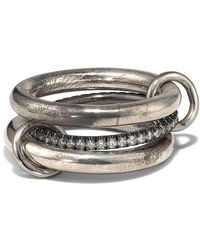 Spinelli Kilcollin Ring Verfraaid Met Diamanten - Metallic