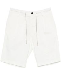 Eleventy - Drawstring Bermuda Shorts - Lyst