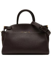 Gianni Chiarini - Farah Maxi-Grain Leather Tote Bag - Lyst