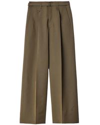 Lemaire - Large Pleated Trousers - Lyst