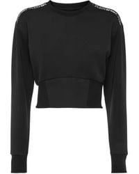 Philipp Plein - Sweatshirt Mit Einsätzen - Lyst