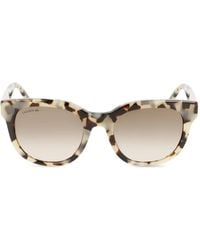 Lacoste - Tortoiseshell Frame Sunglasses - Lyst