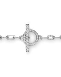 David Yurman - Sterling Dy Madison Diamond Necklace (3Mm) - Lyst