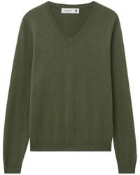 Pringle of Scotland - V-Neck Cashmere Jumper - Lyst