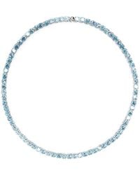 Swarovski - Matrix Tennis Crystal-embellished Necklace - Lyst