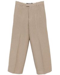 Jacquemus - Pressed-Crease Wide-Leg Trousers - Lyst