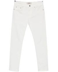 PT Torino - Logo-Patch Slim Jeans - Lyst