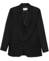 MM6 by Maison Martin Margiela - Single-Breasted Blazer - Lyst