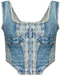 Amiri - Ma Quad Corset Top - Lyst