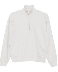 Maison Kitsuné - Sudadera Con Parche De Zorro Y Media Cremallera - Lyst