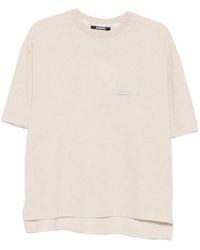 Jacquemus - Logo-Patch Short-Sleeve T-Shirt - Lyst