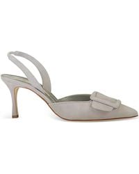 Manolo Blahnik - 70Mm Maysli Slingback Pump - Lyst