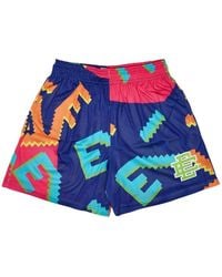 Eric Emanuel - Logo-Print Track Shorts - Lyst