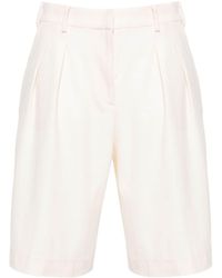 Maje - Pleat-detail Tailored Shorts - Lyst
