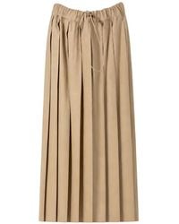 Fabiana Filippi - Pleated Drawstring Maxi Skirt - Lyst
