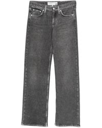 Rag & Bone - Rb Miramar Terry Cam Full Straight-Leg Trousers - Lyst
