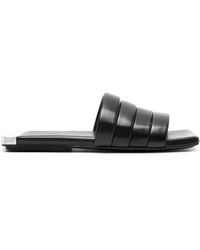 Marsèll - Strappy Flat Leather Sandals - Lyst