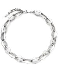 Jimmy Choo - Collier En Maille Torsadée - Lyst
