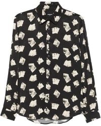 Patrizia Pepe - Printed Shirt - Lyst
