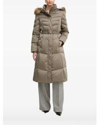 Guess - Hooded Padded Coat - Lyst