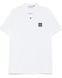 Stone Island - ピケ ポロシャツ - Lyst