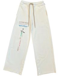 Astrum - Silence Graphic-Print Track Pants - Lyst