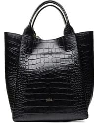 Poche Paris - Embossed Tote Bag - Lyst