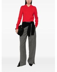 Soeur - Jonas Ribbed-Knit V-Neck Sweater - Lyst