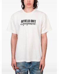 Afield Out - Logo-Print T-Shirt - Lyst