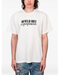 Afield Out - Logo-Print T-Shirt - Lyst