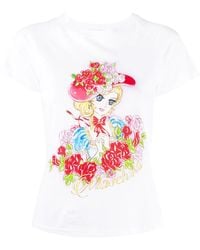 Moschino - Cartoon-Print T-Shirt - Lyst
