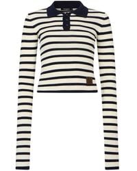 DSquared² - Upside Down Striped Polo - Lyst