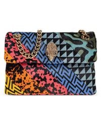 Kurt Geiger - Kleine Kensington Schultertasche im Patchwork-Look - Lyst