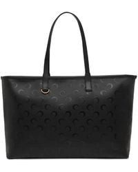Marine Serre - Moon Canvas Tote Bag - Lyst