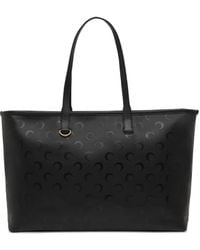 Marine Serre - Moon Canvas Tote Bag - Lyst