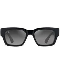 Maui Jim - Kenui Square-Frame Sunglasses - Lyst