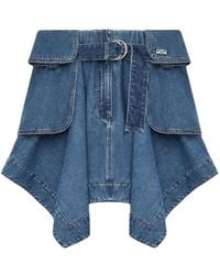 Loewe - Minifalda Cargo Con Cinturón - Lyst