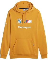 PUMA - X Bmw Motorsport Logo-Print Hoodie - Lyst