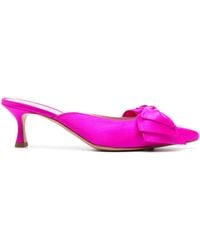 Roberto Festa - Solis 50Mm Satin Mules - Lyst