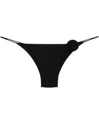 LaRevêche - Ashar Floral-Appliqué Bikini Bottom - Lyst